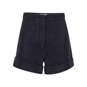 Maxmara Women Mxmcalca - Denim-Effect Cotton Shorts